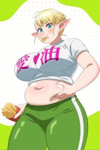 Elf-san wa Yaserarenai.: Hami Niku no Shima/Calorie Lovers