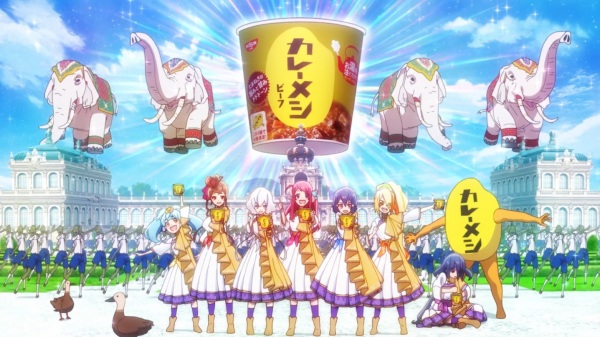 Nonton Curry Meshi x Zombieland Saga Sub Indo